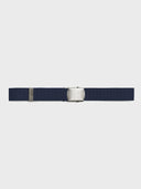 Military Buckle Web Belt - Dark Navy Blue