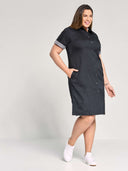 Stylo Dress - Black / Heather Grey