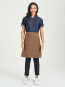 Unisex SS Denim Chef's Jacket - Blue Denim