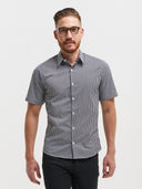 Gingham Shirt - Black