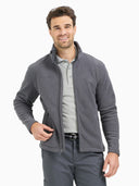 Essential Full Zip Fleece Jacket - Iron Grey