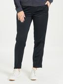 Ladies Tricot Track Jogger - Black