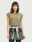 Beltway Waist Apron - Pinstripe Denim