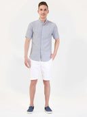Mason Stretch Chino Short - White
