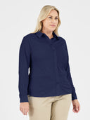 X1 Performance Knit Shirt Long Sleeve - Dark Navy