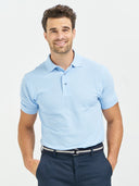 Performance Blend Polo - Light Blue