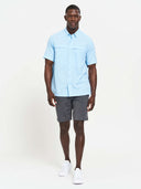 Short Sleeve UV Daybreak Shirt - Light Blue