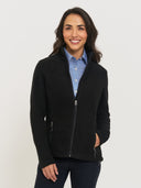 Essential Full Zip Fleece Jacket - Black