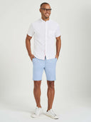 Mason Stretch Short - Azure