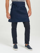 Half Waist Bistro Apron - Navy