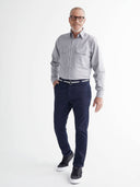 Solid Ripstop Long Sleeve Shirt - Grey