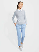 Jordan Ankle Chino - Azure