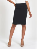 Tailored Pencil Skirt - Black