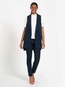 Short Sleeve Ribbed Mock Neck Knit - Pearl