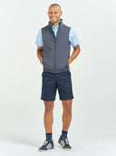Performance Button-Down Short Sleeve - Light Blue/Light Stone