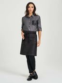 Spunk Waist Apron - Black Cat Denim