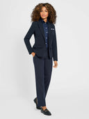 Essential Blouse - Navy Jet