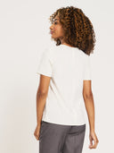 Panel Blouse - Cream