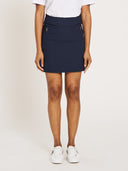 Pull On Womens Skort - Liberty Navy