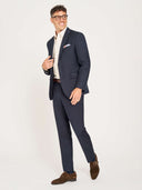 James Dress Shirt in Chambray - Vanilla