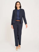 Angular Jacket - Deep Navy