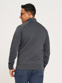 Double-Knit Bomber - Anchor Grey
