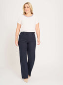 Camila High Waisted Pant - Deep Navy