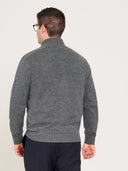 1/4-Zip Sweater - Charcoal Heather