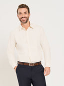 James Dress Shirt in Chambray - Vanilla