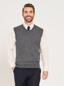 Sweater Vest - Charcoal Heather