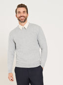 Porter Crewneck Sweater - Heather Grey