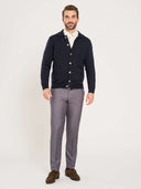 James Dress Shirt in Chambray - Vanilla