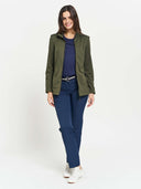 Collective Tech Soft Shell Jacket - Olive Green