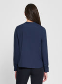 Aliza Blouse - Jet Navy