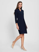 Diana Wrap Dress - Navy