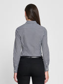 Classic Gingham Blouse - Black