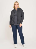 Double-Knit Bomber - Anchor Grey