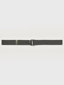 D-Ring Web Belt - Moss Green