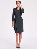Diana Wrap Dress - Black
