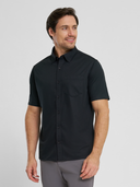 X1 Performance Knit Dress Shirt - SS - Black