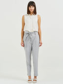Kiara Sleeveless Blouse - Cream