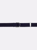 D-Ring Web Belt - Dark Navy Blue