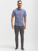 Gingham Shirt - Navy