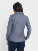Essential Blouse - Blue Chambray